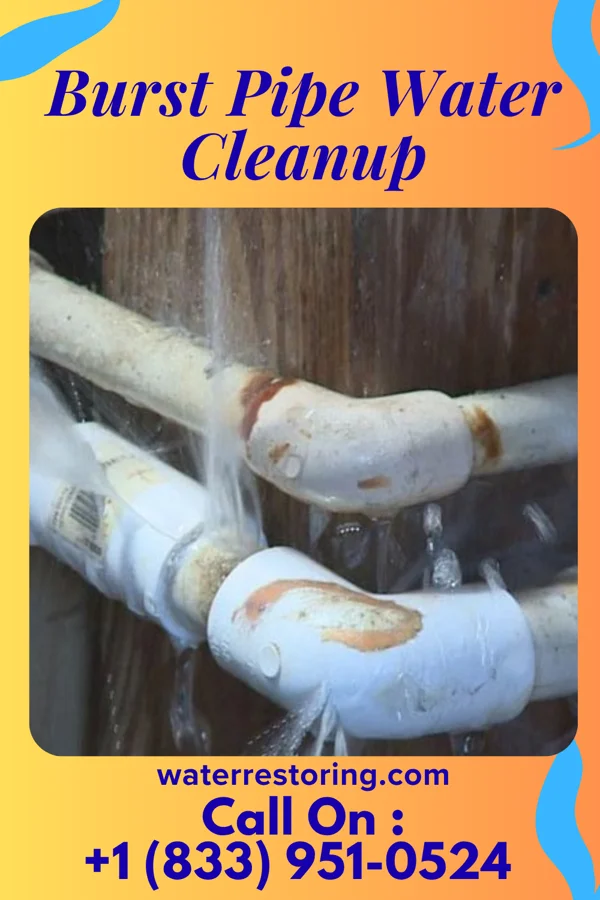 Burst Pipe Water Cleanup in Hillside Lake, NY